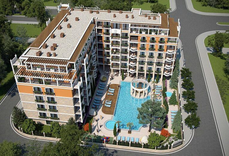 Harmony Palace Apartcomplex Слънчев бряг Екстериор снимка